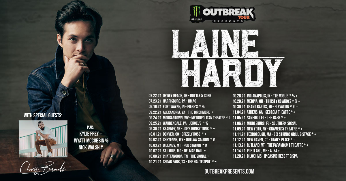 Laine Hardy To Headline Monster Energy Outbreak Tour Nashville Insider