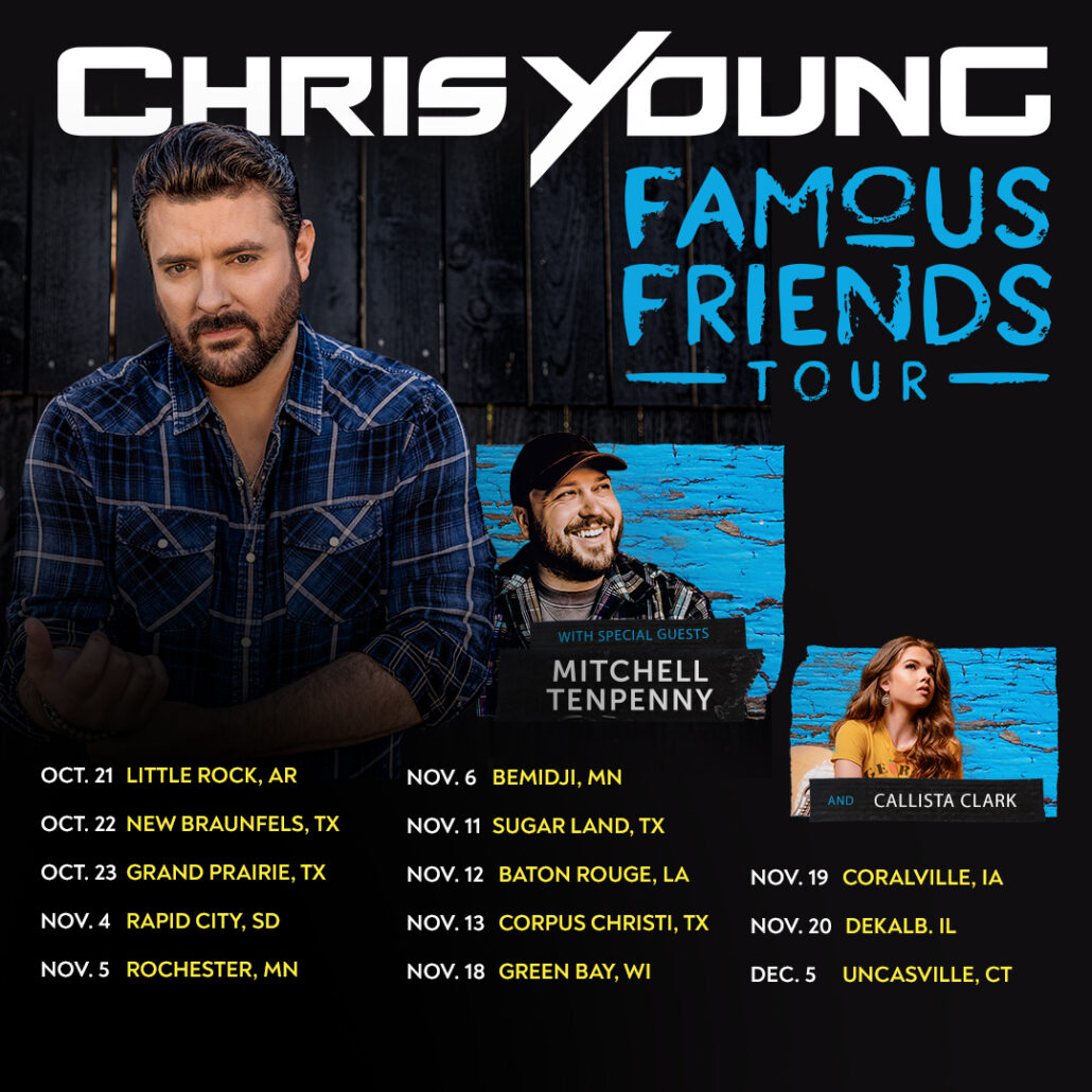 CHRIS YOUNG ANNOUNCES 2021 HEADLINE TOUR Nashville Insider