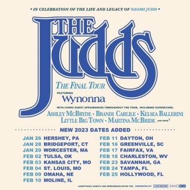 wynonna judd tour 2022 dates